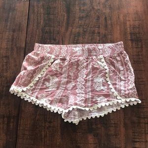 Elephant pattern shorts